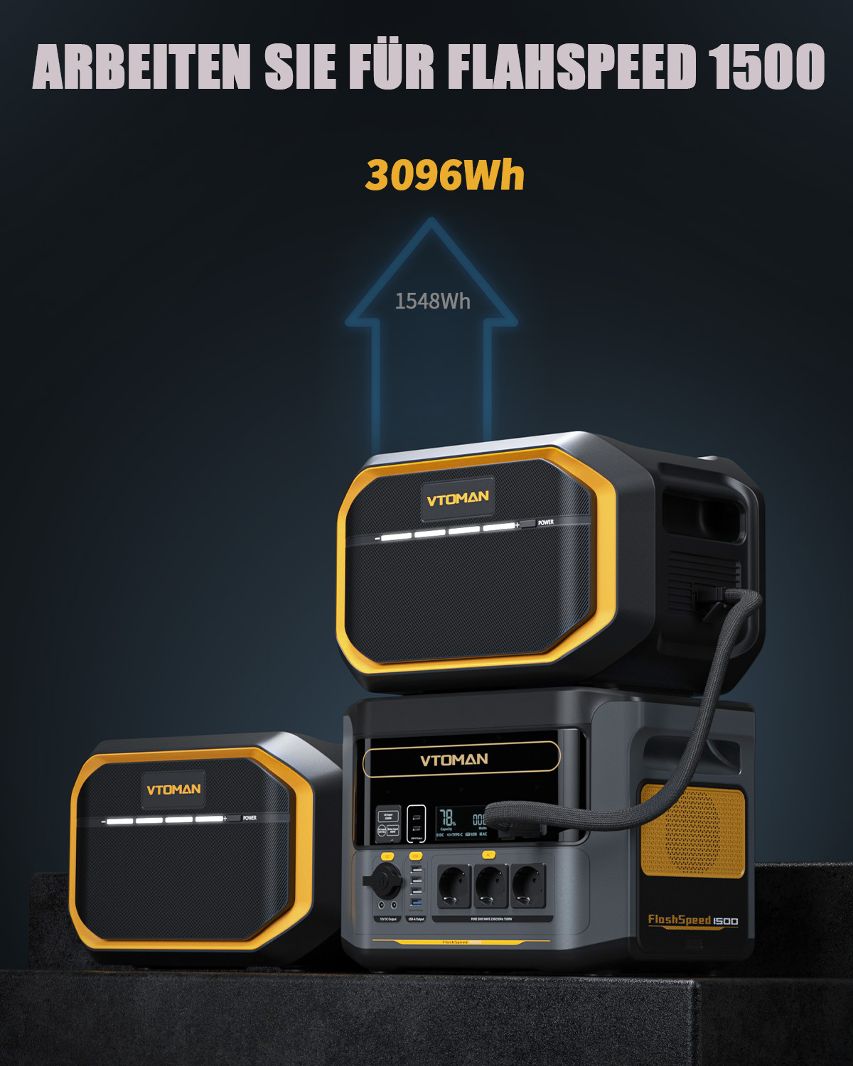 VTOMAN This FlashSpeed1500 Ext - Lifepo4 Battery Pack recension och pris