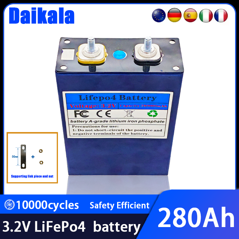 NEW 3.2V  280Ah LiFePO4 Batter - Renewable Energy Source recension och pris