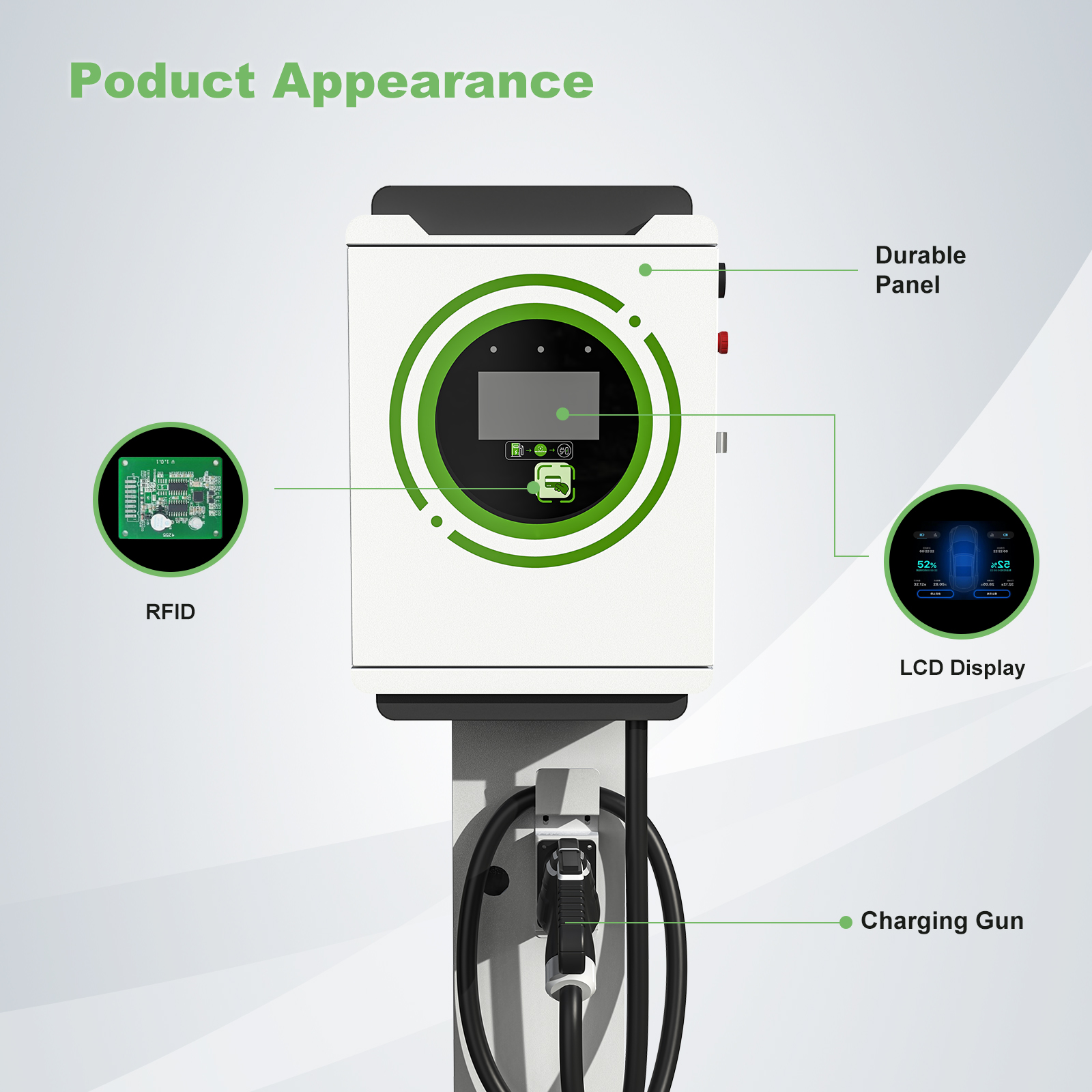 20KW/30KW/40KW DC Fast EV Char - Ev Charger Wallbox recension och pris