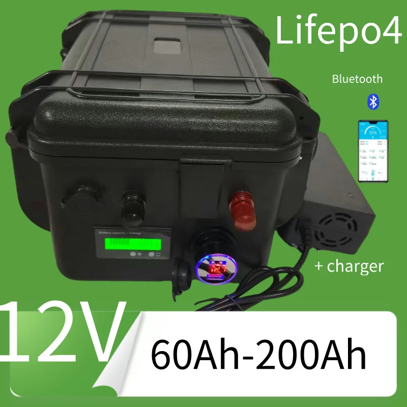 12V Lithium Iron Phosphate Bat - Renewable Energy Source recension och pris