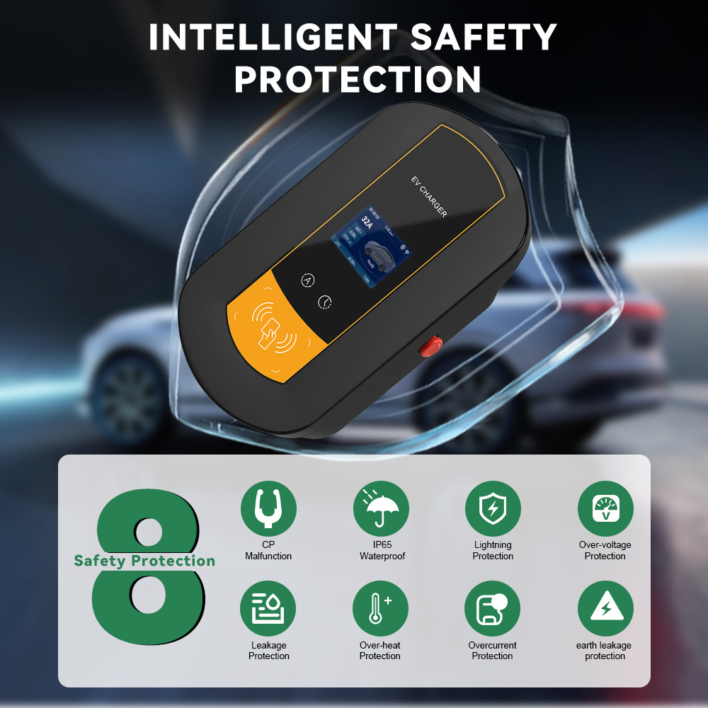 IPENGEN Type2 EV Charging Stat - Ev Charger Wallbox recension och pris