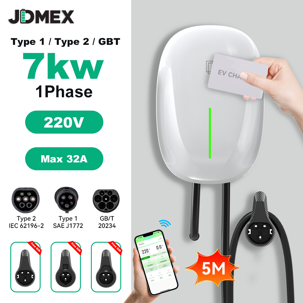 JDMEX 7KW EV Charging Station  - Ev Charger Wallbox recension och pris
