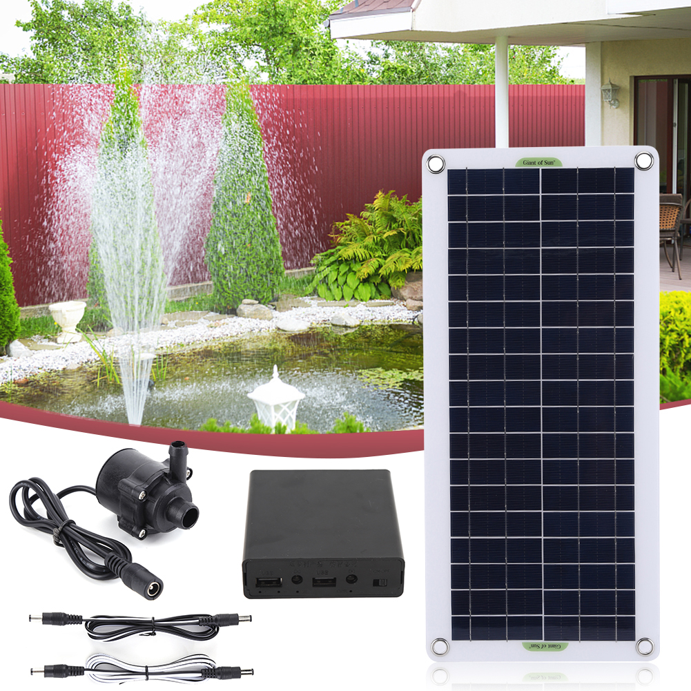 30W 18V Solar Panel With 800L/ - Solar Pool Pump Kit recension och pris