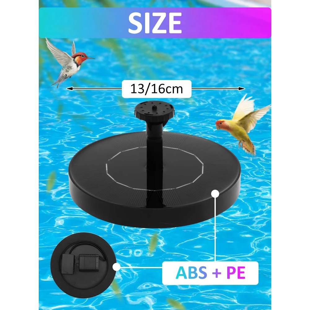 Solar Fountain Pump – Floating - Solar Pool Pump Kit recension och pris