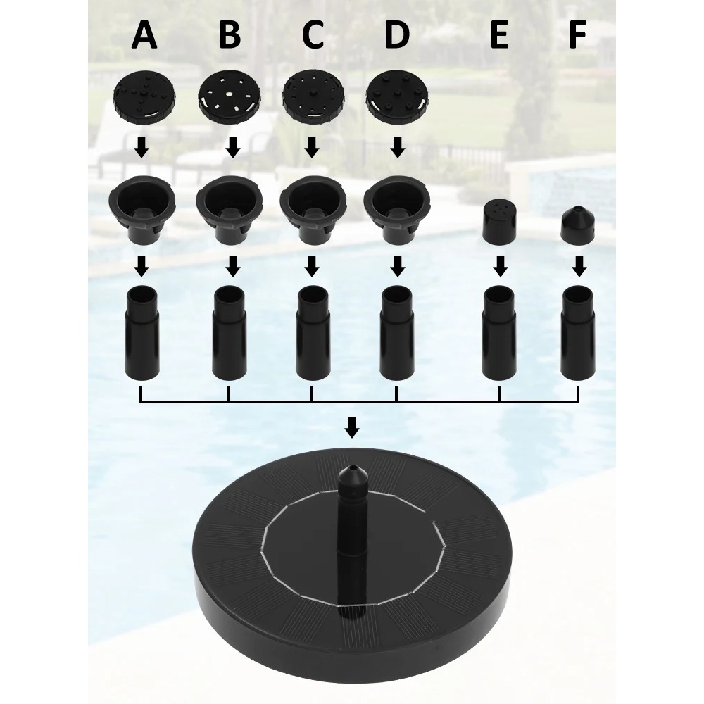 Solar Fountain Pump – Floating - Solar Pool Pump Kit recension och pris