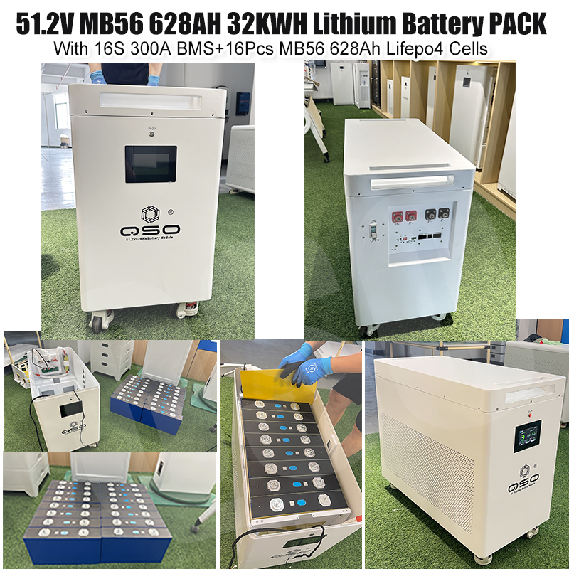 QSO All in One 32kwh 51.2V 628 - Lifepo4 Battery Pack recension och pris