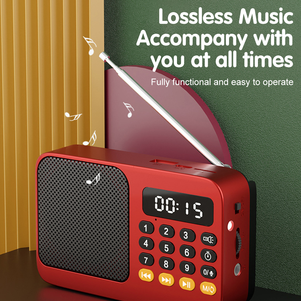 Emergency Radio Hand Crank Sol - Renewable Energy Source recension och pris