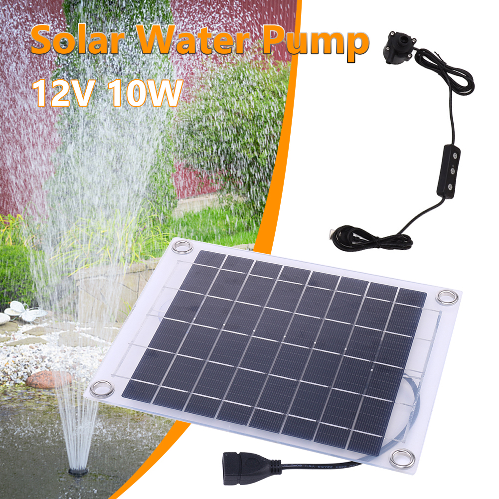 12V 10W Solar Water Pump Water - Solar Pool Pump Kit recension och pris
