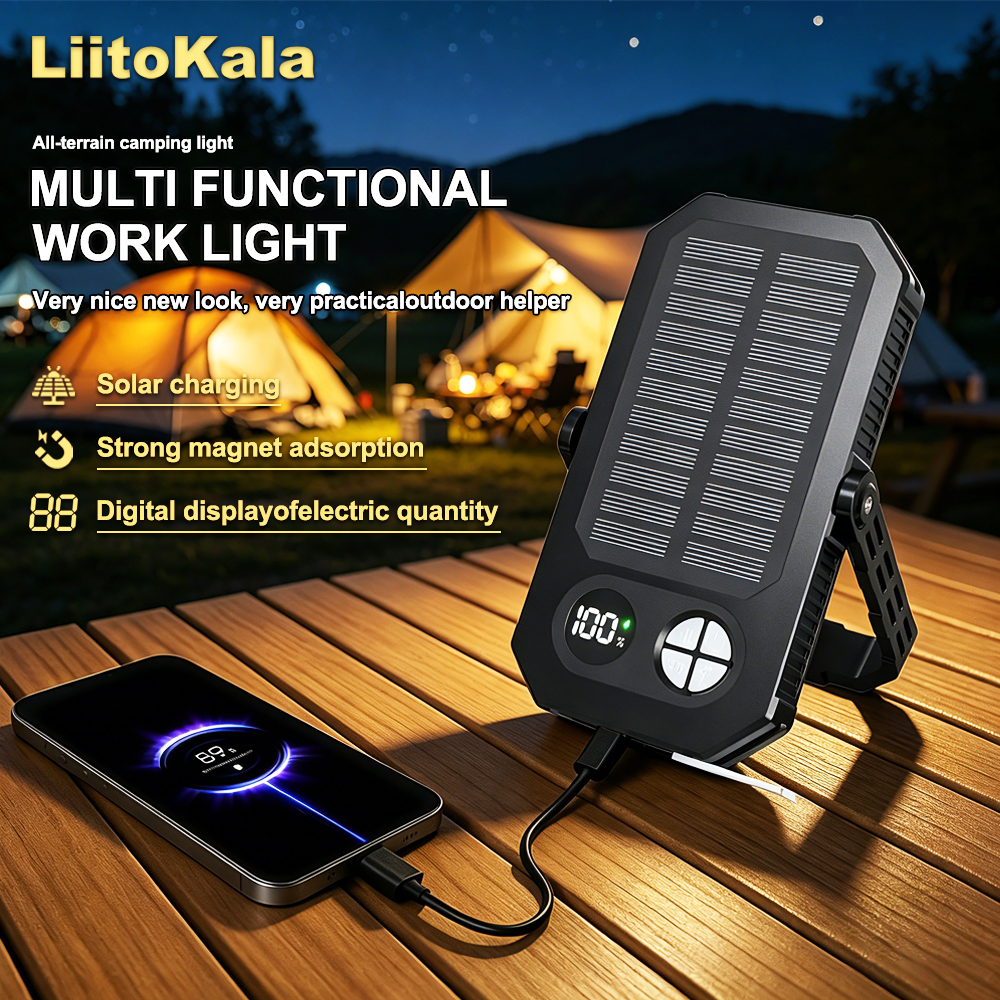 Liitokala XY-008 Solar Chargin - Renewable Energy Source recension och pris