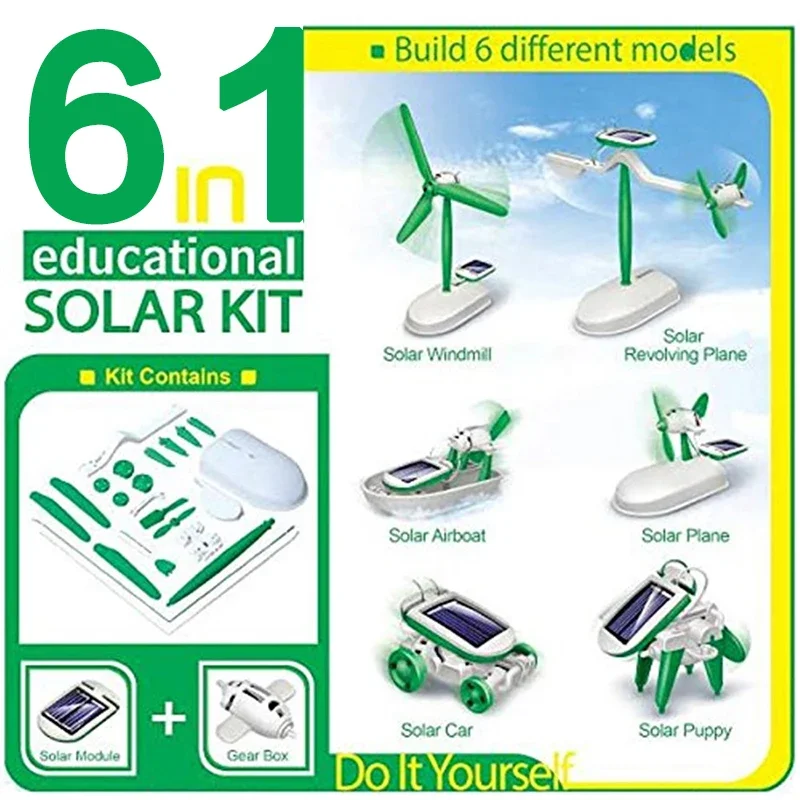 Educational DIY Solar Power Ki - Renewable Energy Model recension och pris