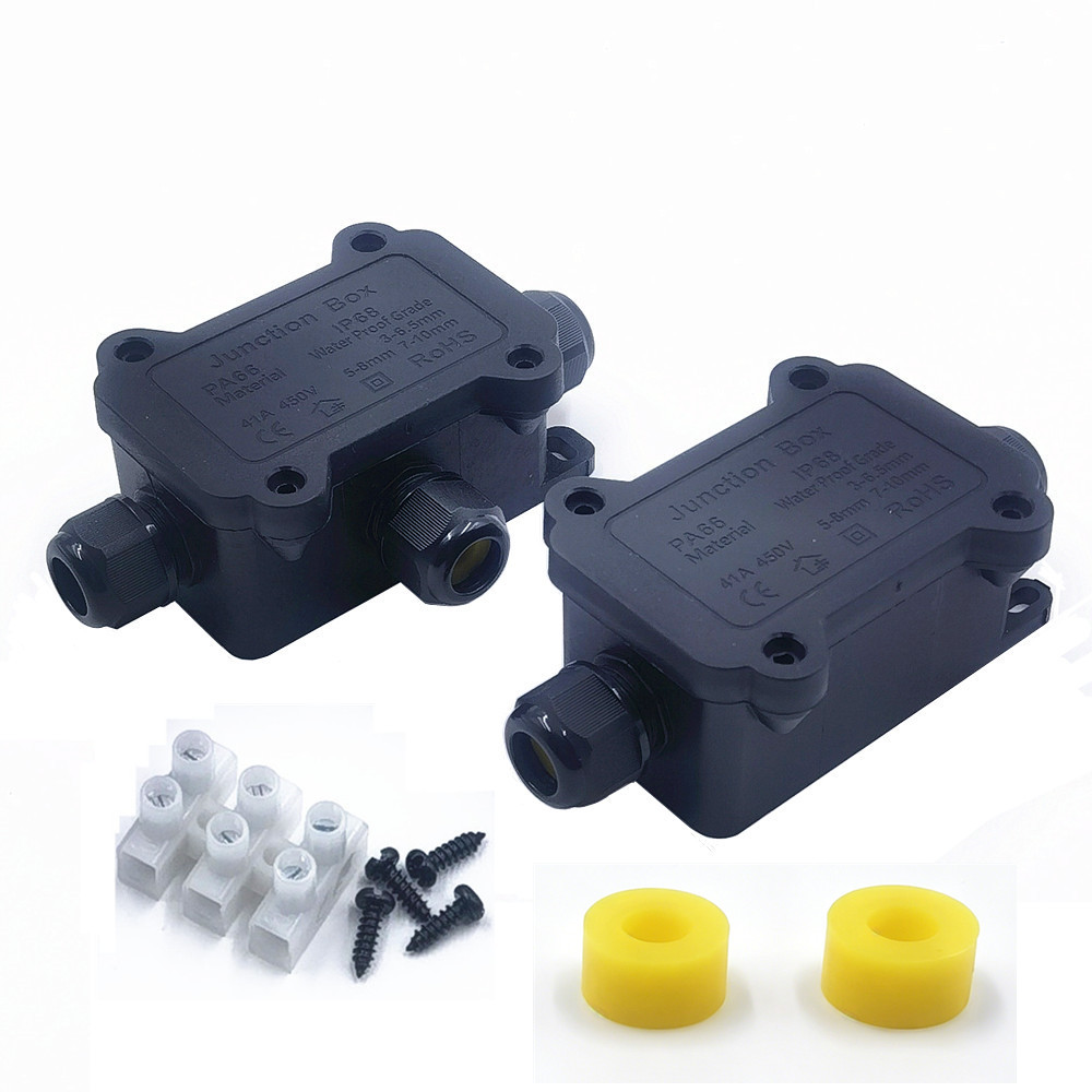 IP68 Waterproof Junction Box 2 - Cable Gland Waterproof recension och pris