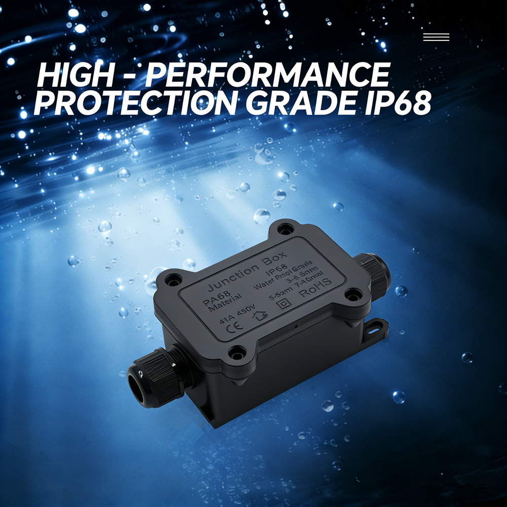 IP68 Waterproof Junction Box 2 - Cable Gland Waterproof recension och pris