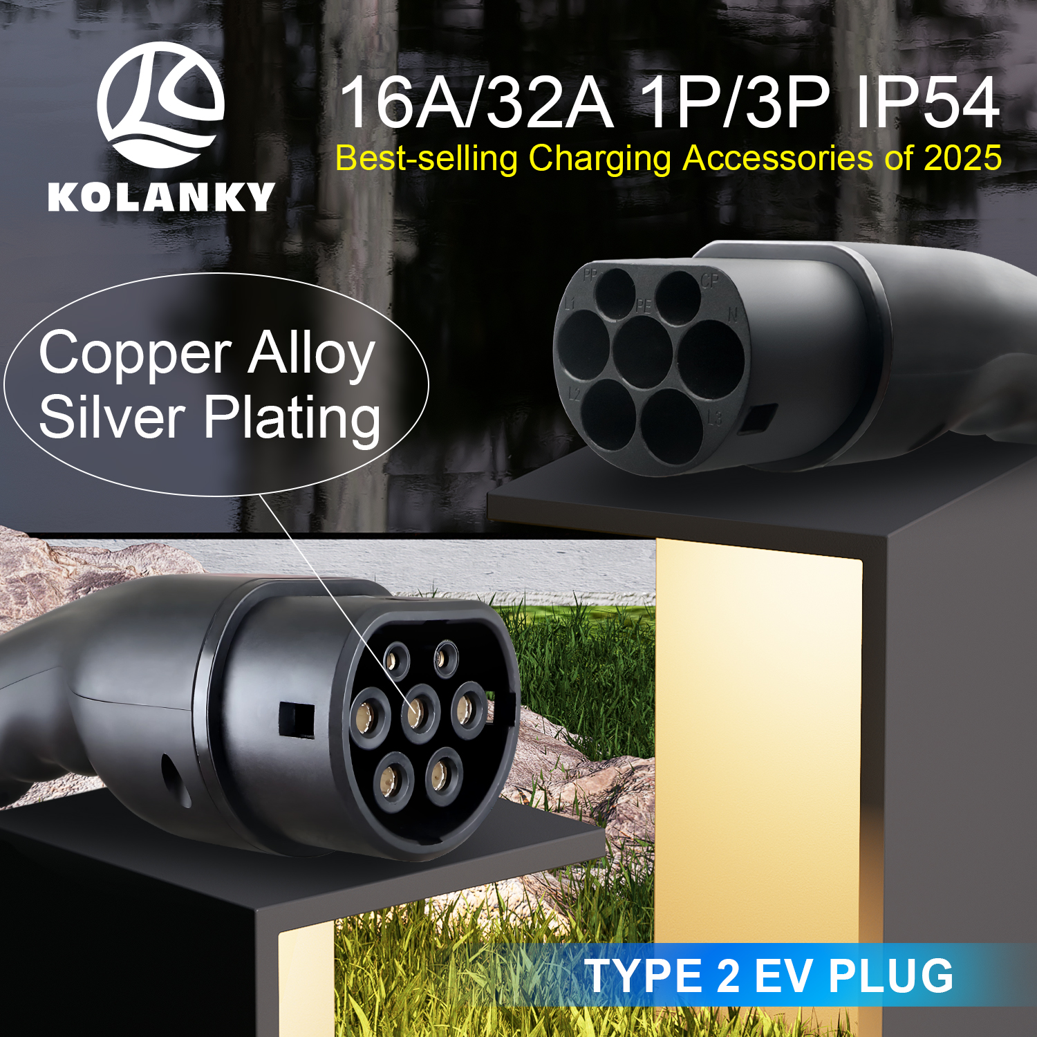 3.6KW 7.2 11 22KW Male Type 2  - Ev Charger Wallbox recension och pris