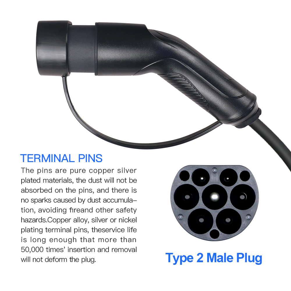 3.6KW 7.2 11 22KW Male Type 2  - Ev Charger Wallbox recension och pris