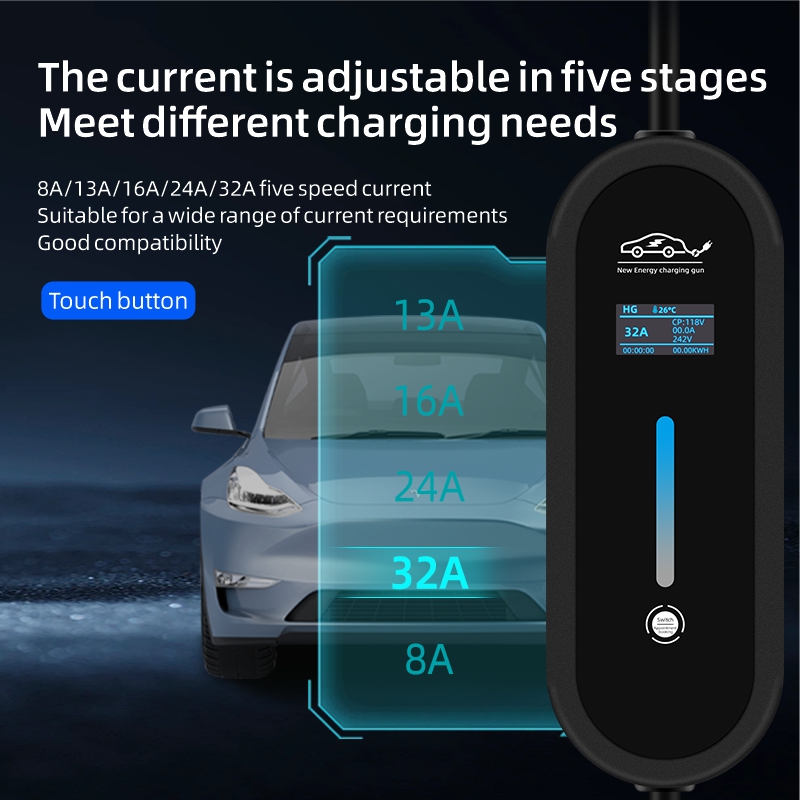 ROMADA 7KW 32A EV Portable Cha - Ev Charger Wallbox recension och pris