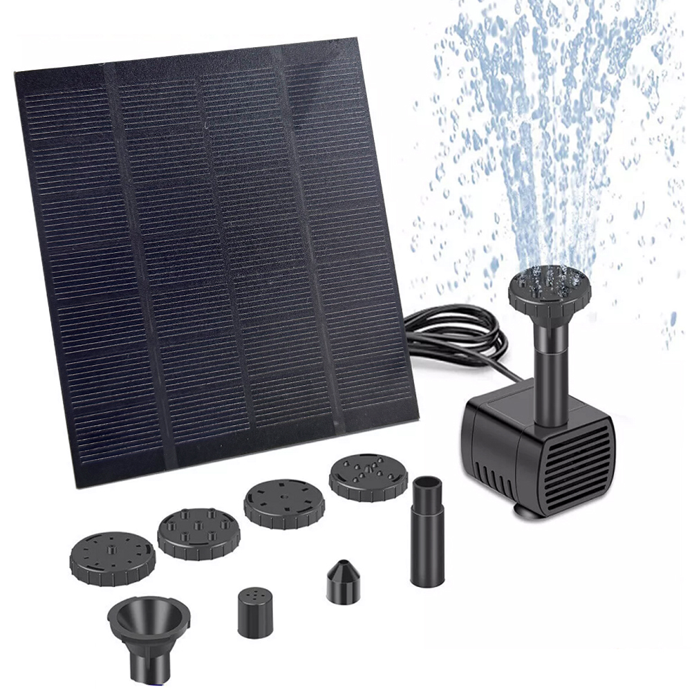 Solar Water Fountain Pump with - Solar Pool Pump Kit recension och pris
