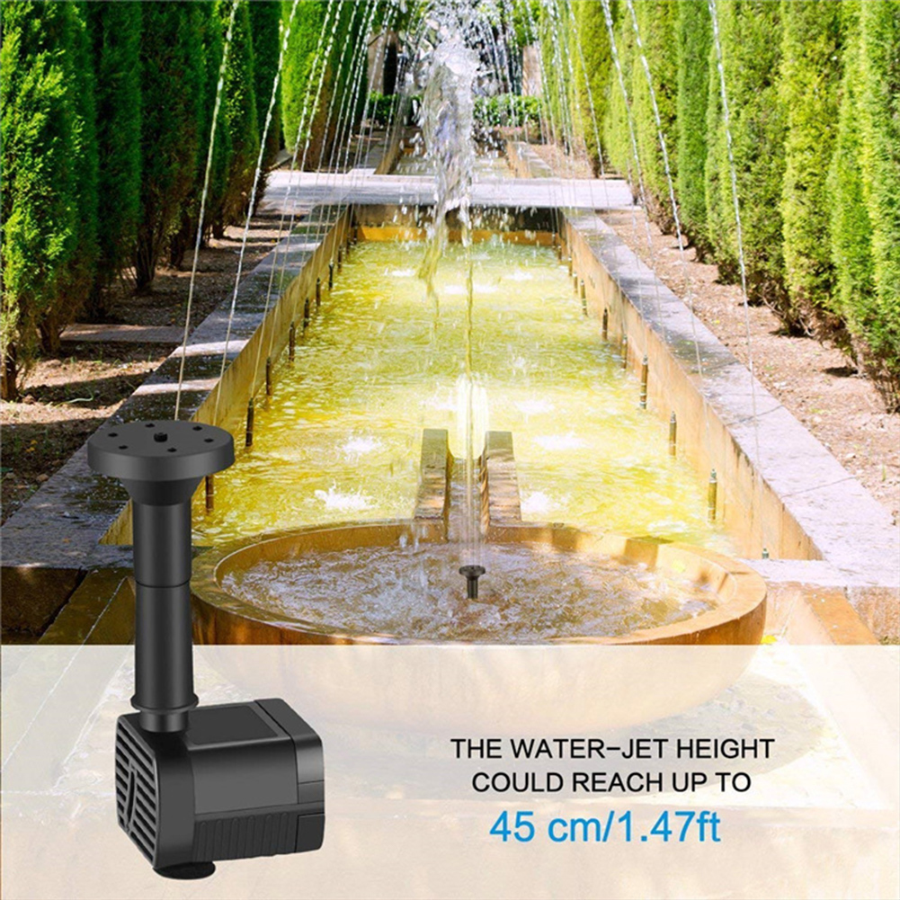 Solar Water Fountain Pump with - Solar Pool Pump Kit recension och pris
