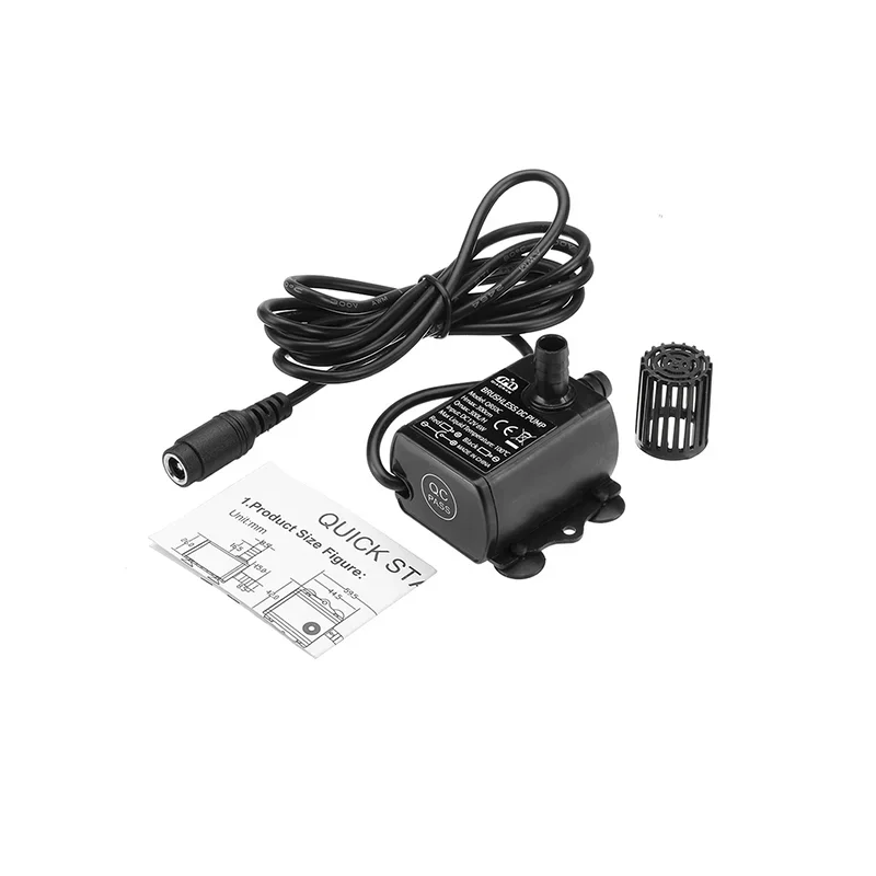 Ultra-quiet DV12V Solar Brushl - Solar Pool Pump Kit recension och pris