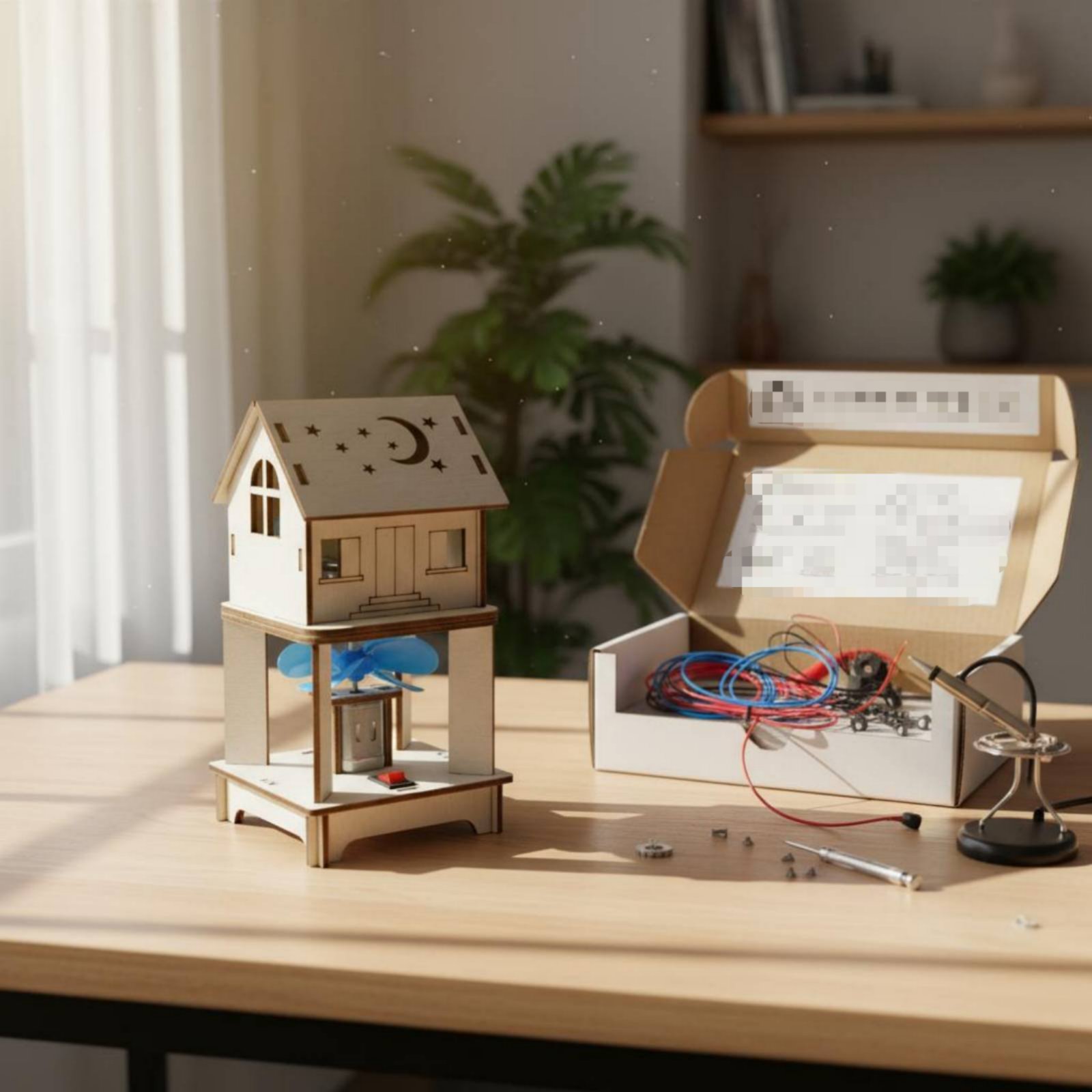DIY Wind Turbine Model Educati - Renewable Energy Model recension och pris