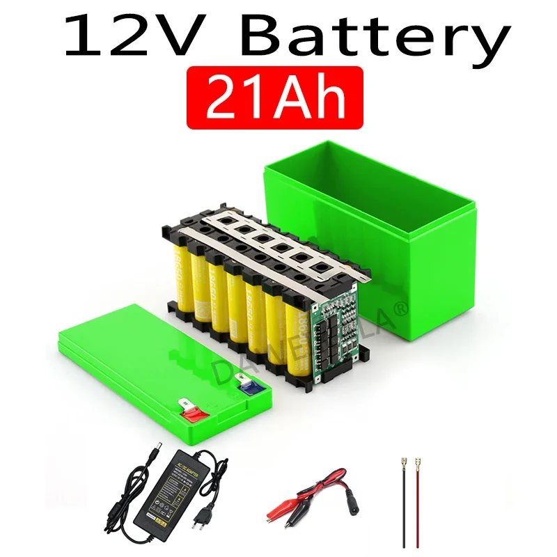 12V 18650 Lithium Battery Pack - Renewable Energy Source recension och pris