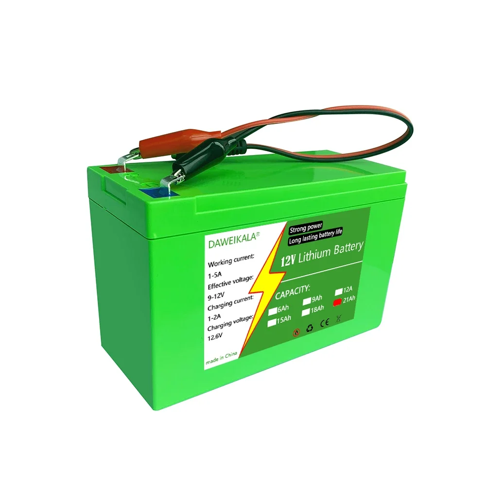 12V 18650 Lithium Battery Pack - Renewable Energy Source recension och pris
