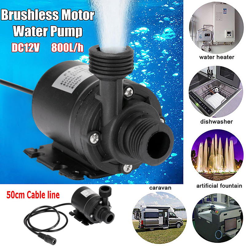 50W 12V Low Noise Brushless Pu - Solar Pool Pump Kit recension och pris