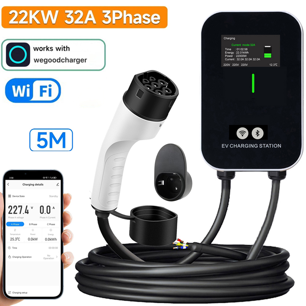TYPE-2 Wallbox EV Charger 7KW  - Ev Charger Wallbox recension och pris
