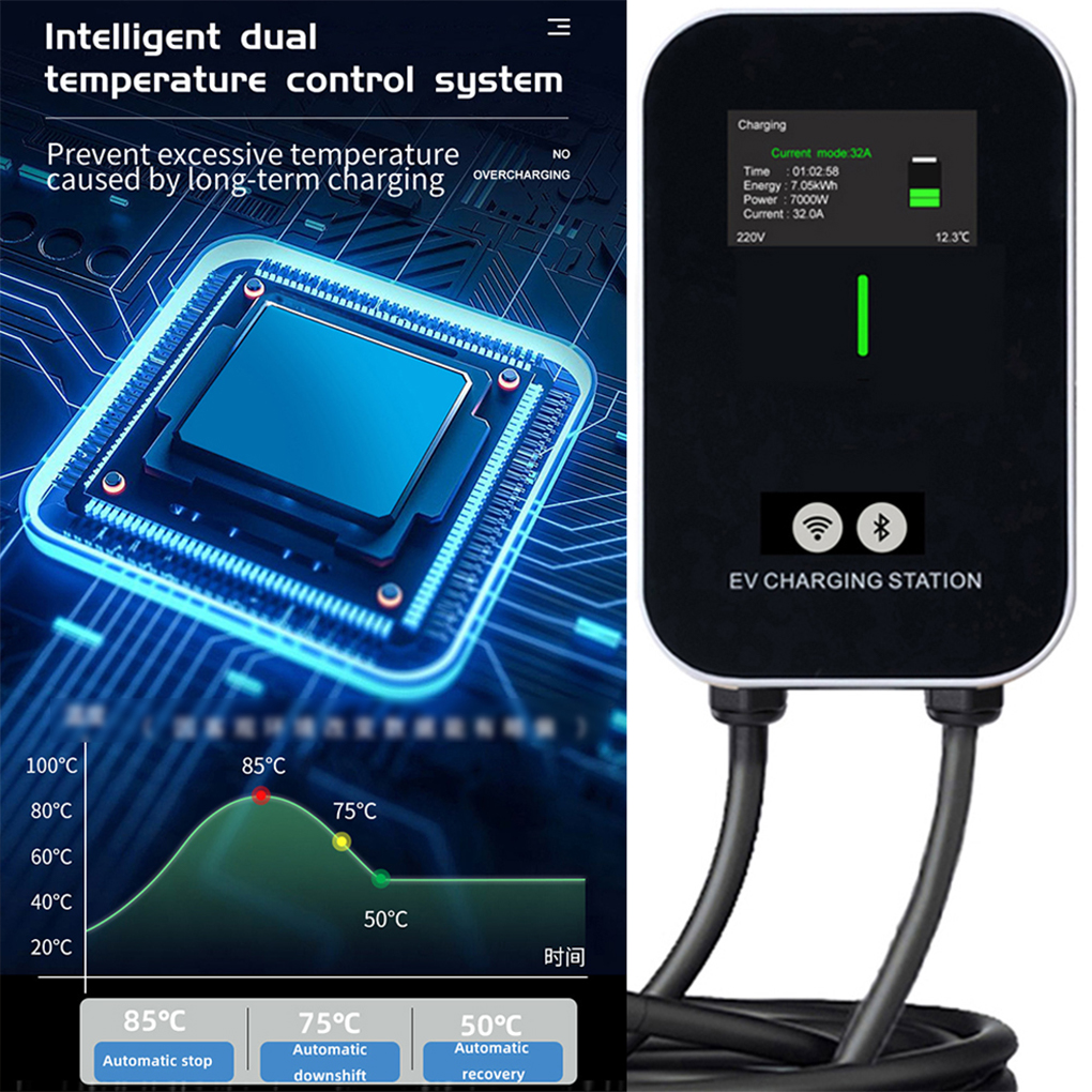 TYPE-2 Wallbox EV Charger 7KW  - Ev Charger Wallbox recension och pris