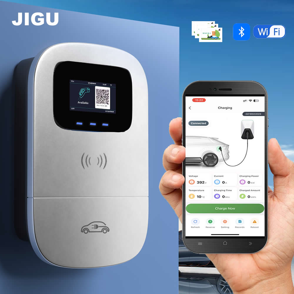 JIGU 7kW 11kW 22kW Type 2 Elec - Ev Charger Wallbox recension och pris