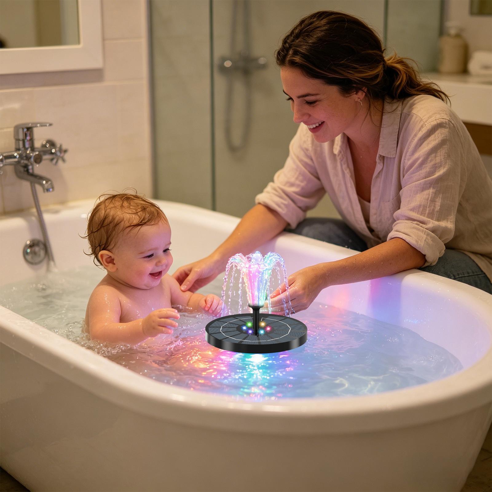 Floating Solar Bird Bath Fount - Solar Pool Pump Kit recension och pris