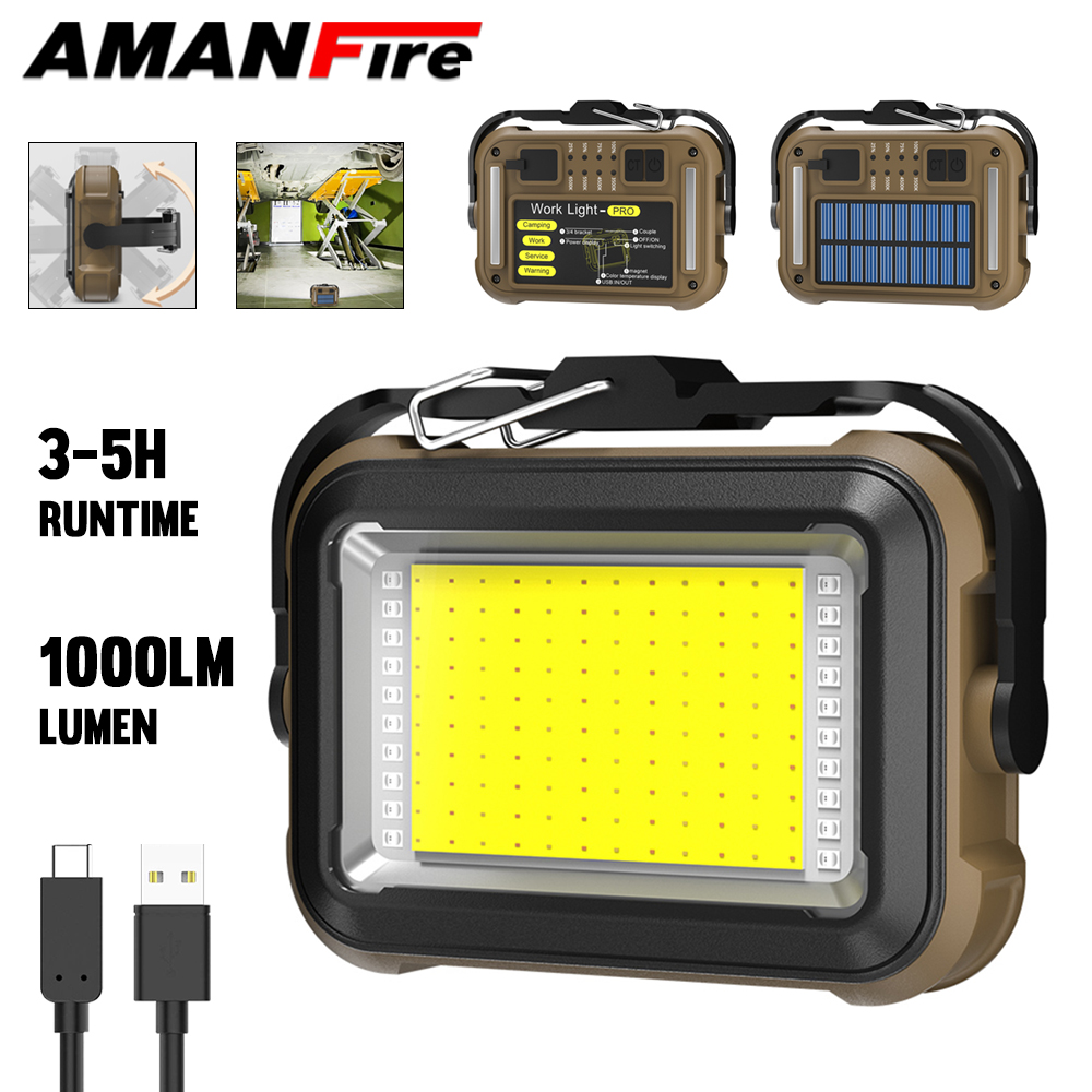 Amanfire TZD-03 Work Light 100 - Renewable Energy Source recension och pris