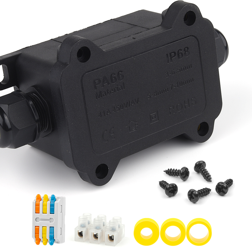 IP68 Waterproof Junction Box O - Cable Gland Waterproof recension och pris