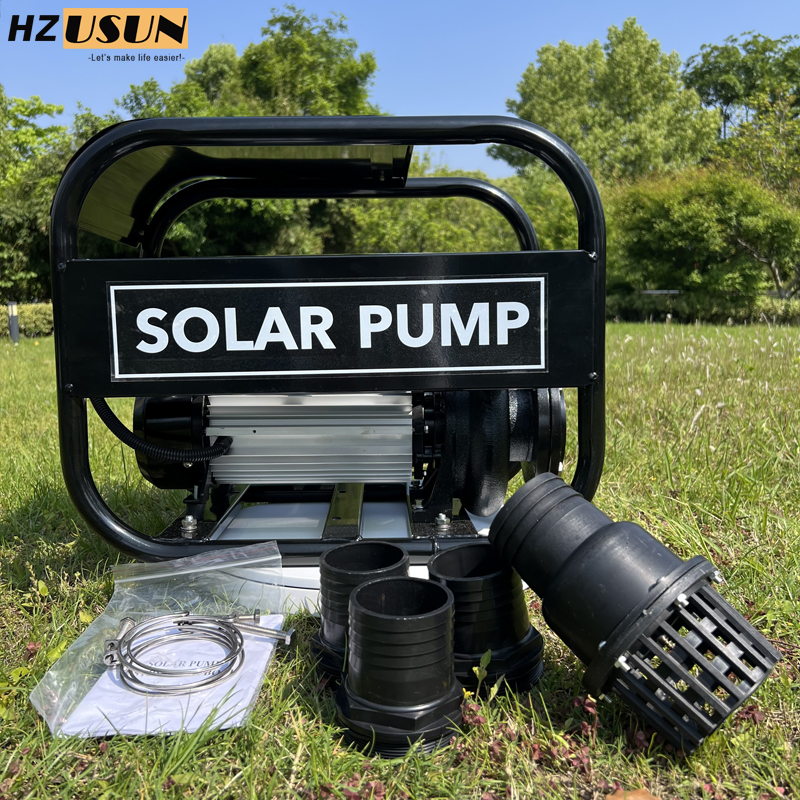 HZUSUN 3 Inch High Volume DC S - Solar Pool Pump Kit recension och pris