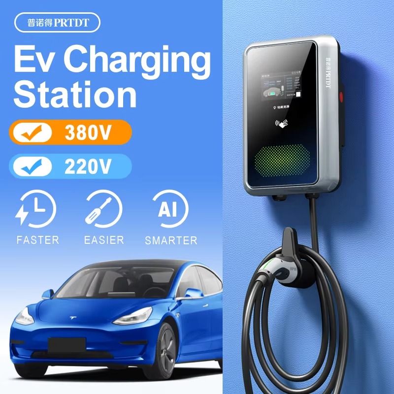 PRTDT OEM ODM Electric Car Sol - Ev Charger Wallbox recension och pris